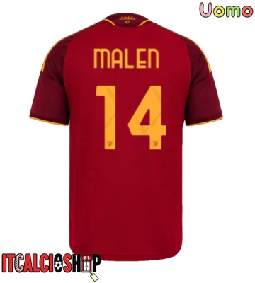 AS Roma Donyell Malen #14 Prima Maglia 2026-27 Manica Corta